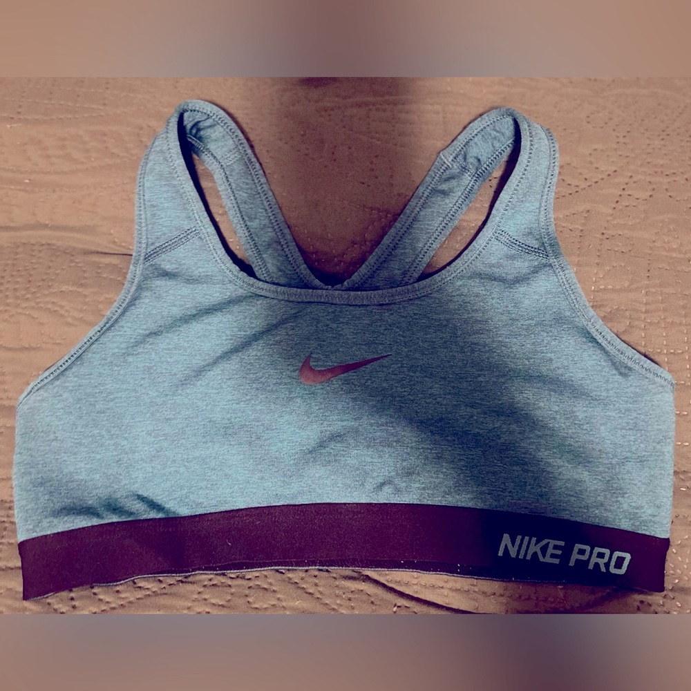 Turquoise Nike Sports Bra